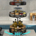 Modculina 360° Rotating Storage Box – Spin-Access Organizer for Kitchen & Vanity