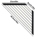 Modculina Triangle Dish Drying Rack – Space-Smart Foldable Corner Organizer